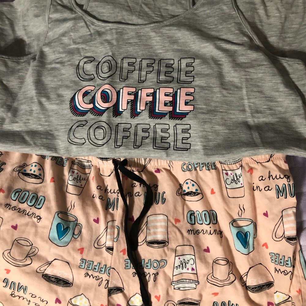 Coffee pajama set